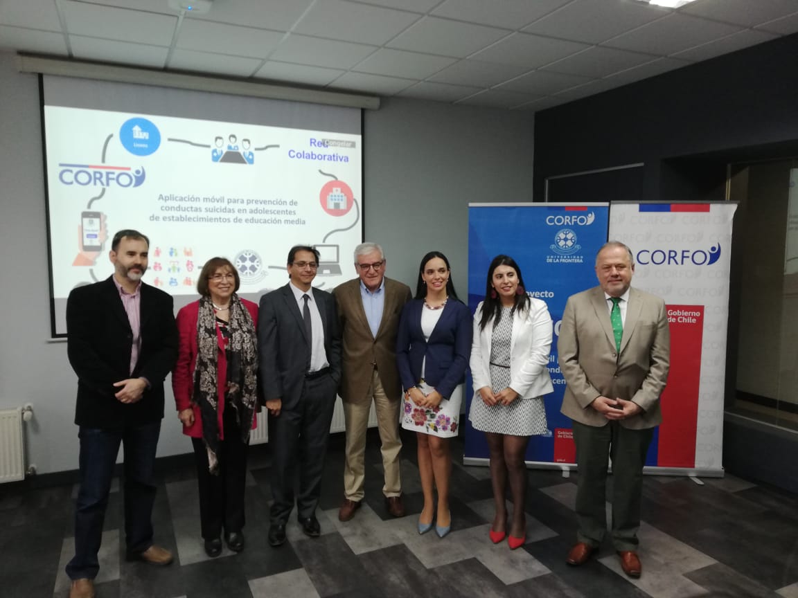 Investigadores UFRO lideran iniciativa de aplicación móvil para prevenir conductas suicidas en adolescentes de la Araucanía