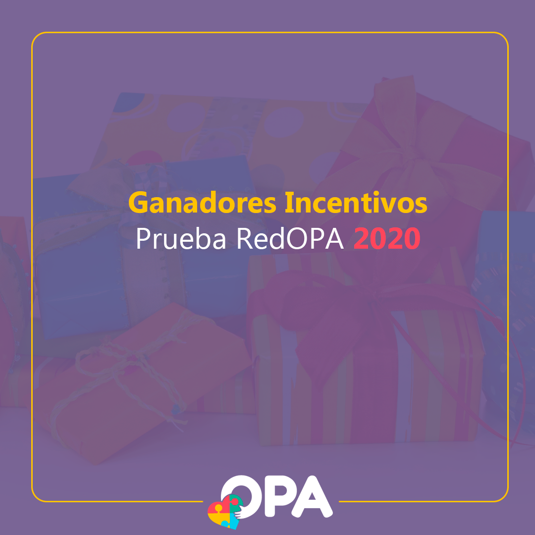 Resultados Incentivos Prueba RedOPA 2020